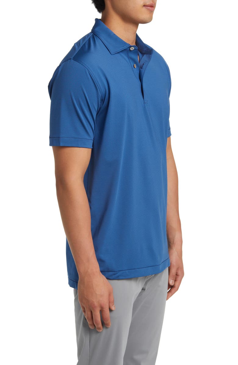Peter Millar Jubilee Pinstripe Performance Polo, Alternate, color, 