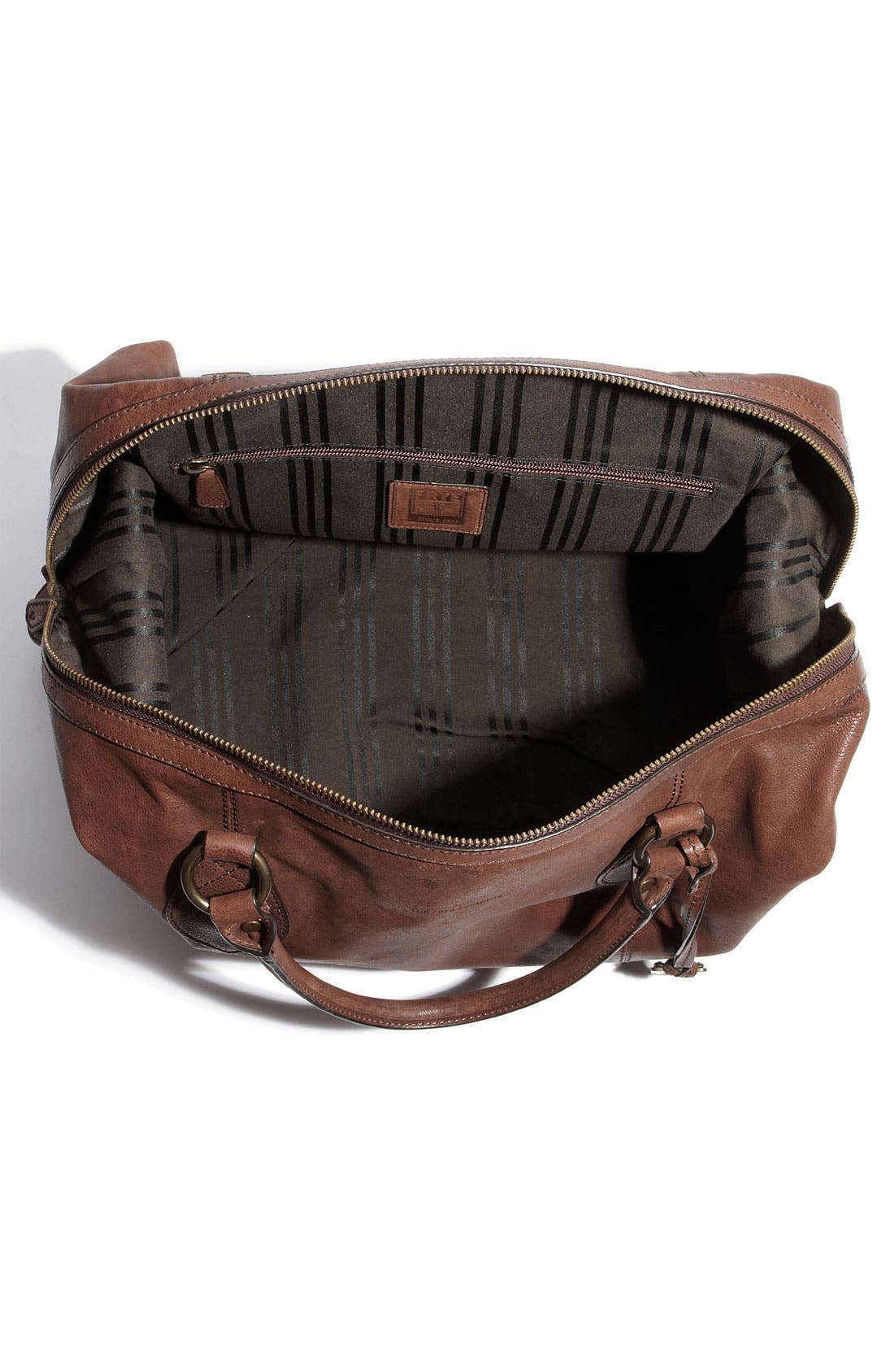 Frye 'Logan' Leather Overnight Bag, Alternate, color, 