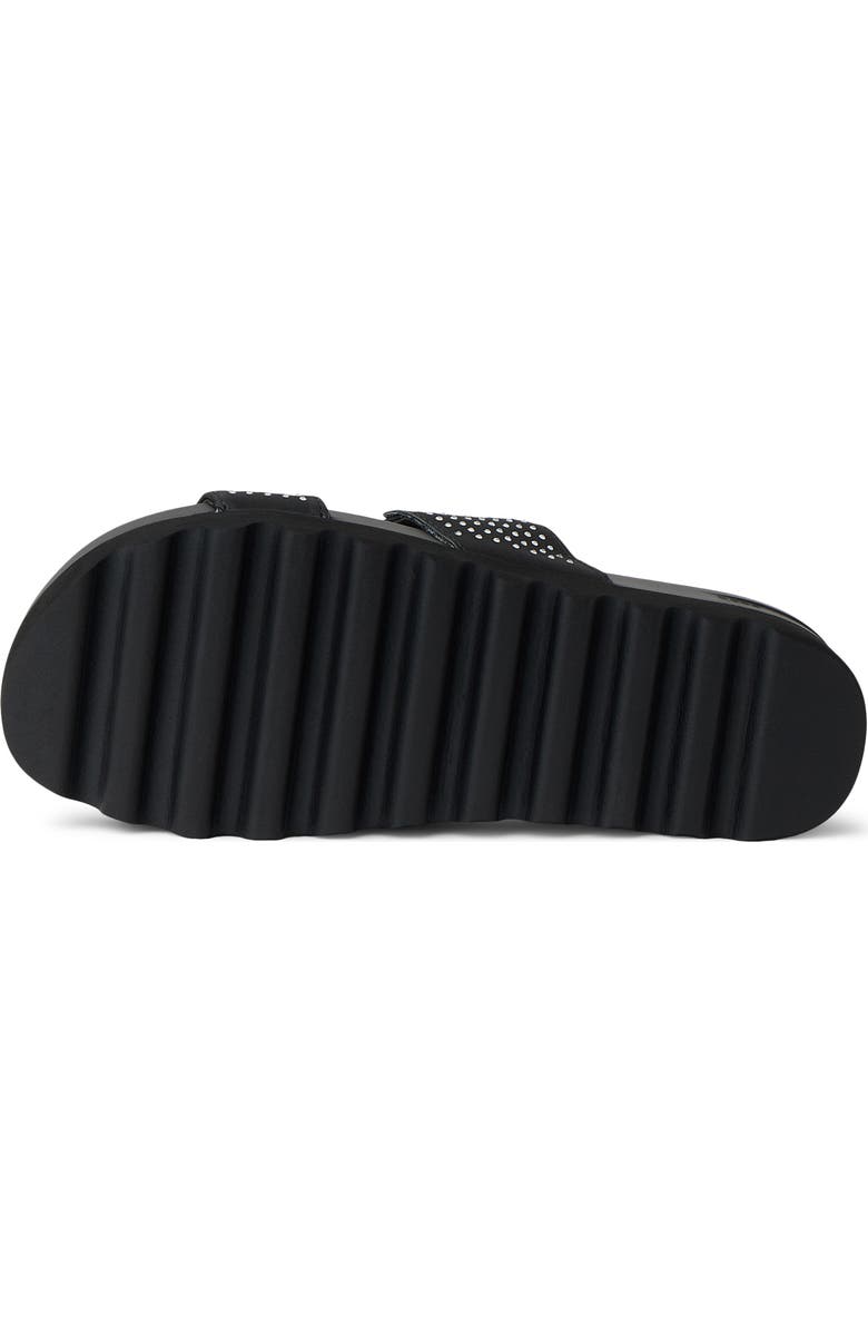Reef Vista Platform Slide Sandal, Alternate, color, Black Sparkle
