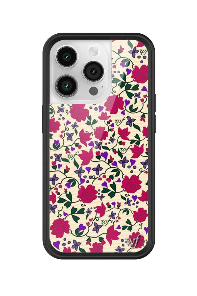 Rose Romance iPhone Case, Alternate, color, Red