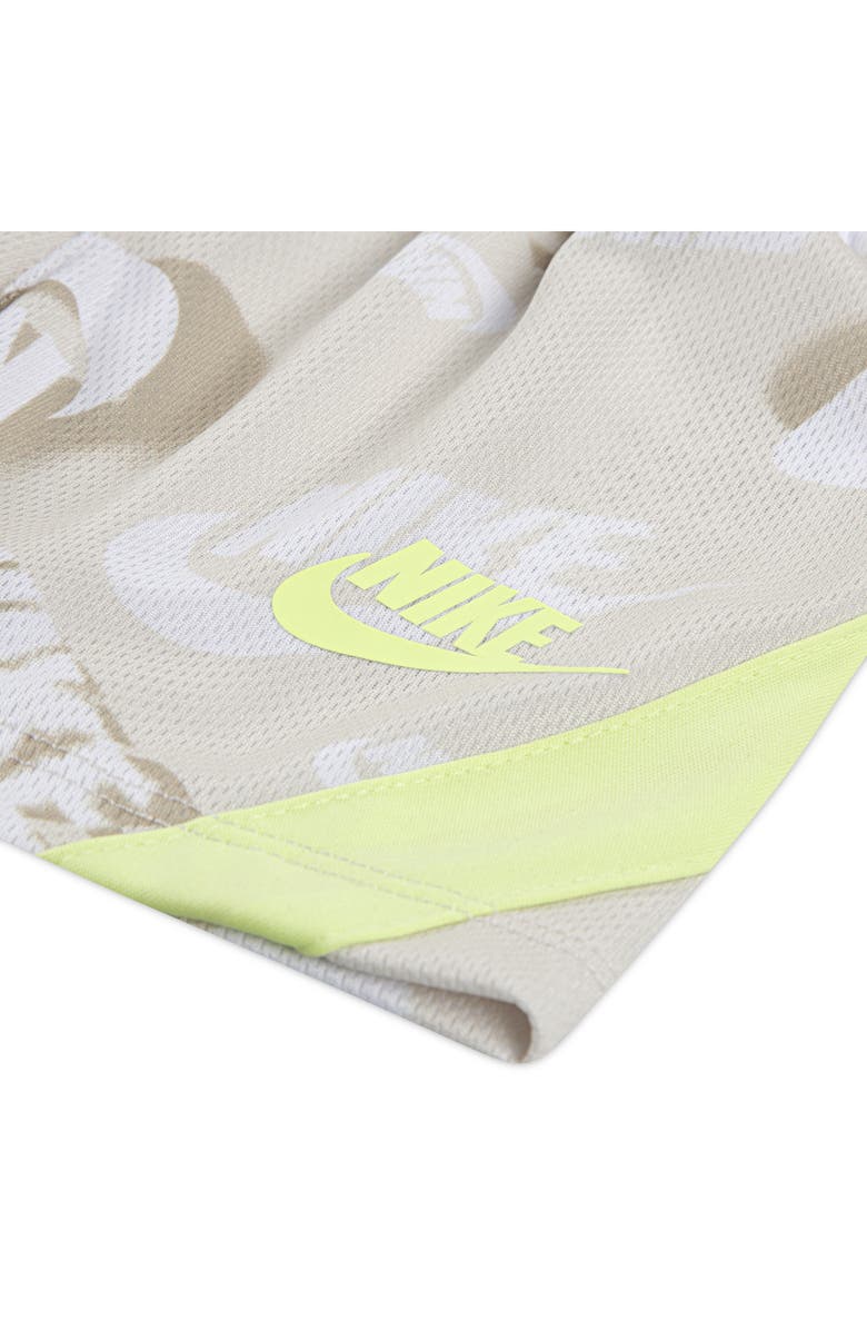 Nike Sportswear Dri-FIT T-Shirt & Mesh Shorts Set, Alternate, color, Light Orewood Brown