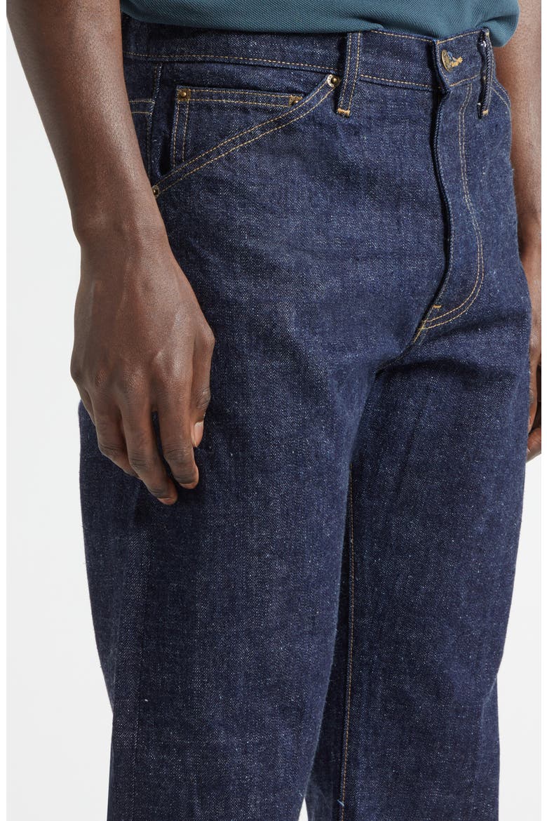 Selvedge Bootcut Jeans, Alternate, color, INDIGO