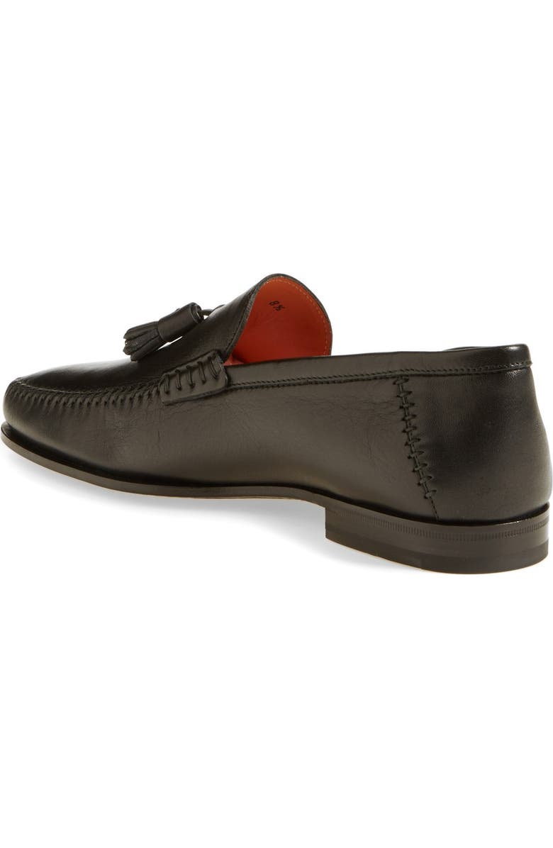 Santoni 'Warner' Tassel Loafer, Alternate, color,