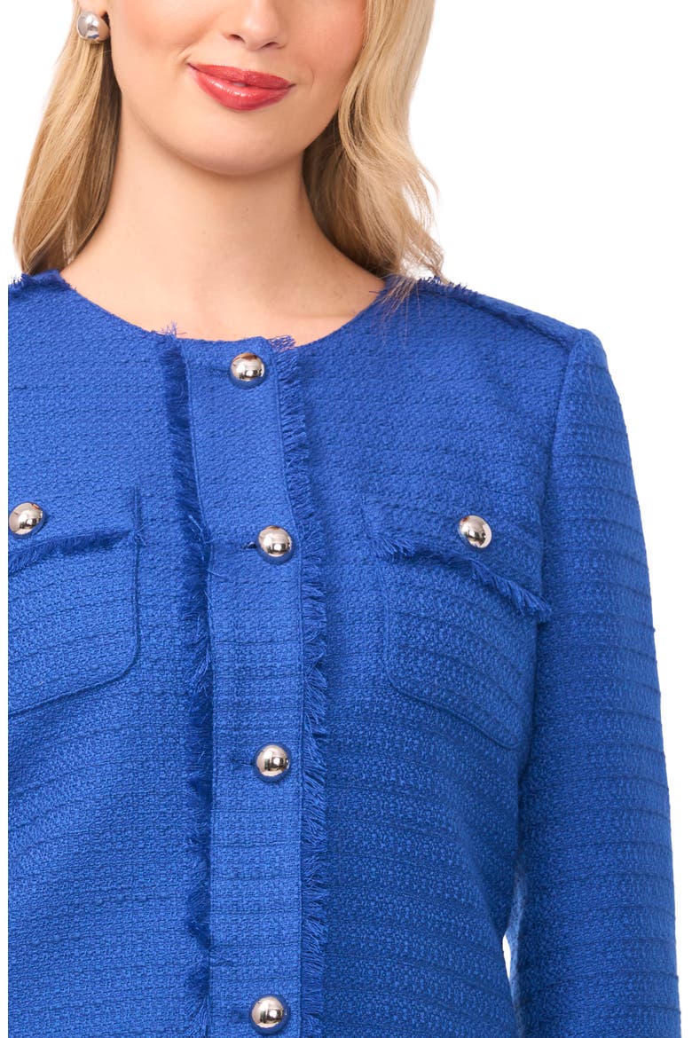 Crop Tweed Jacket, Alternate, color, DEEP BLUE