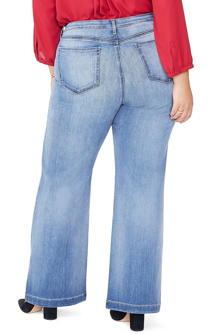 Wide Leg Jeans, Alternate, color, CLEAN CABRILLO