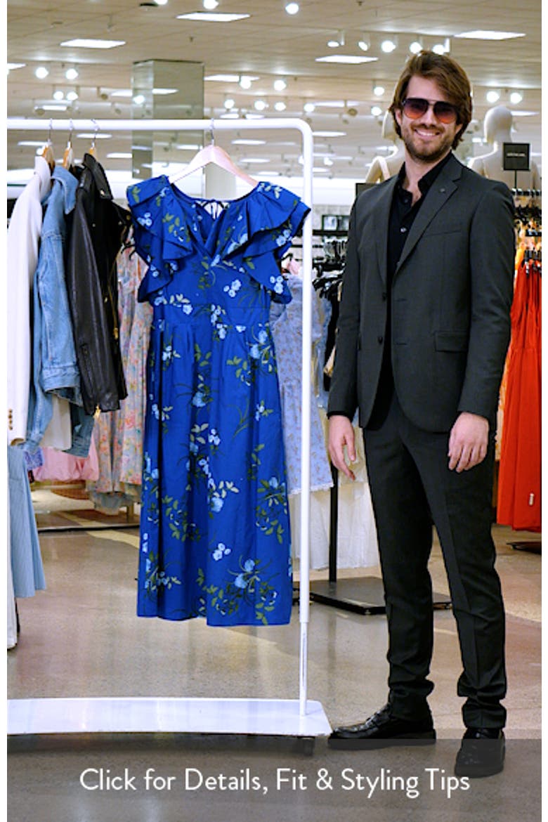 Francine Toile Sky Santana A-Line Dress video