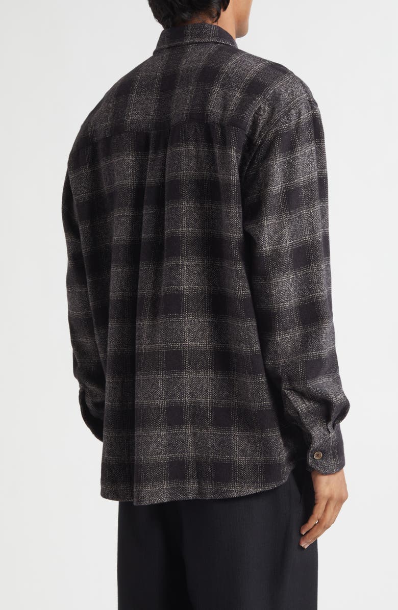 OUR LEGACY Above Relaxed Plaid Cotton Button-Up Shirt, Alternate, color, Oakland Low Twist Check