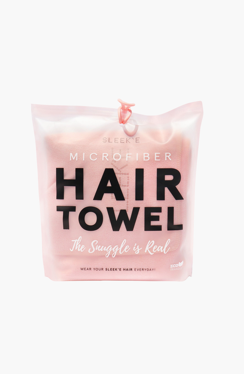 Sleeke Hair Microfiber Hair Towel In Millennial Pink