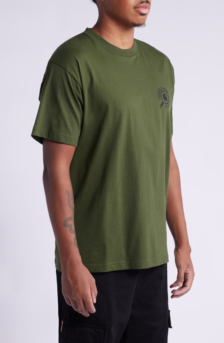 Carhartt Work In Progress Inspector Graphic Organic Cotton Graphic T-Shirt, Alternate, color,