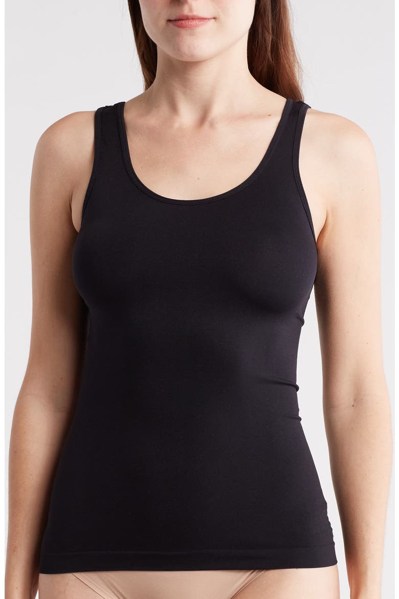 Seamless Reversible Tank, Main, color, BLACK