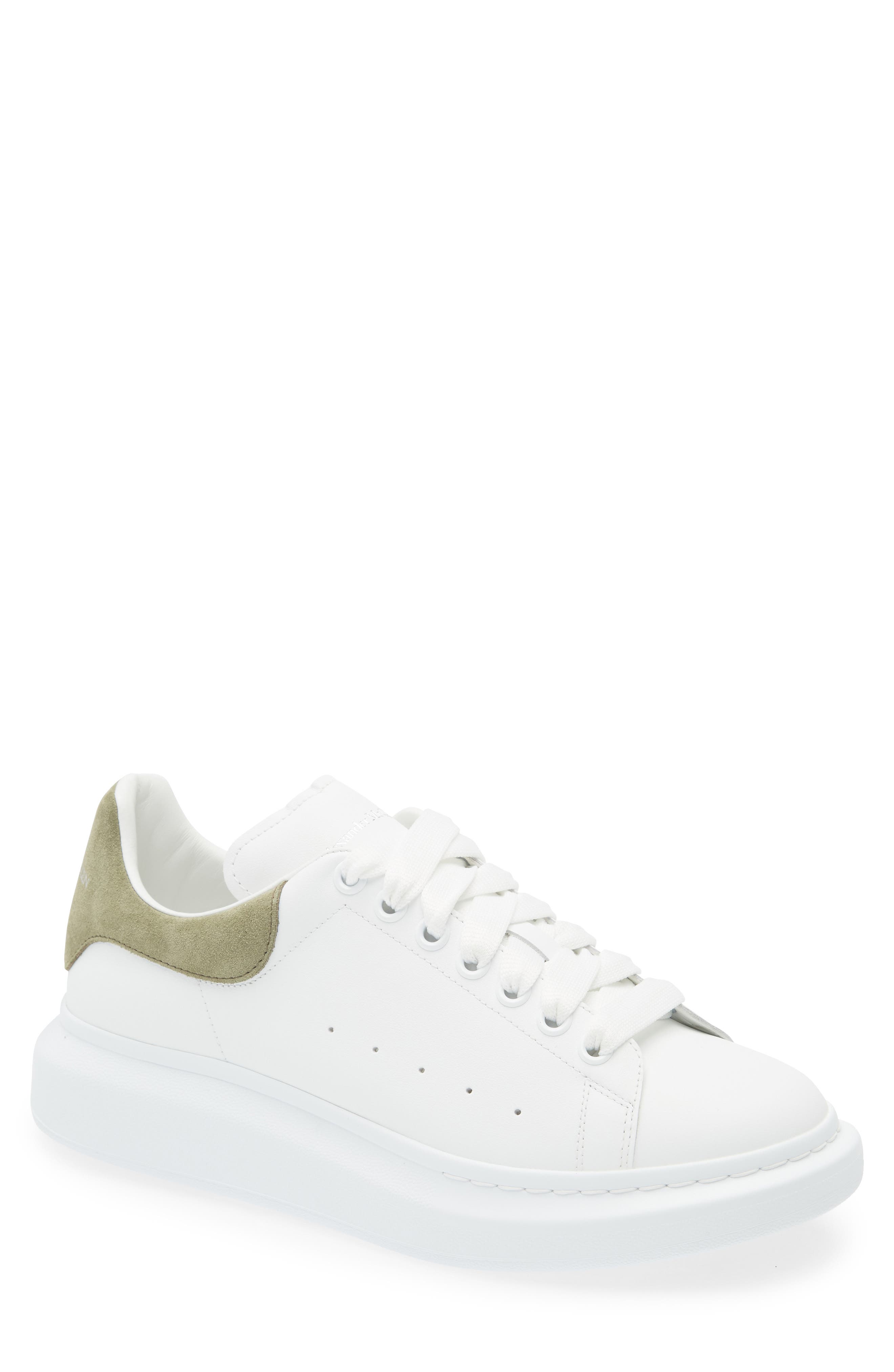 McQueen Oversize Sneaker, Main, color, Ivory