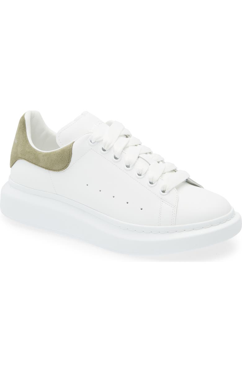 McQueen Oversize Sneaker, Main, color, Ivory