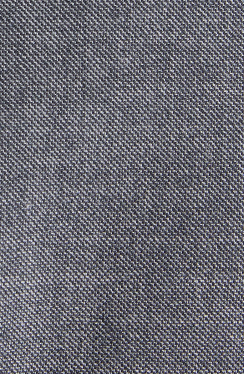 Givenchy Raw Edge Wool Sheath Dress, Alternate, color, Grey Mix