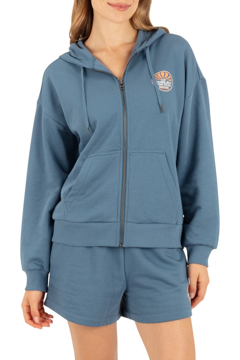 Worldwide Full Zip Hoodie, Main, color, OCEANVIEW