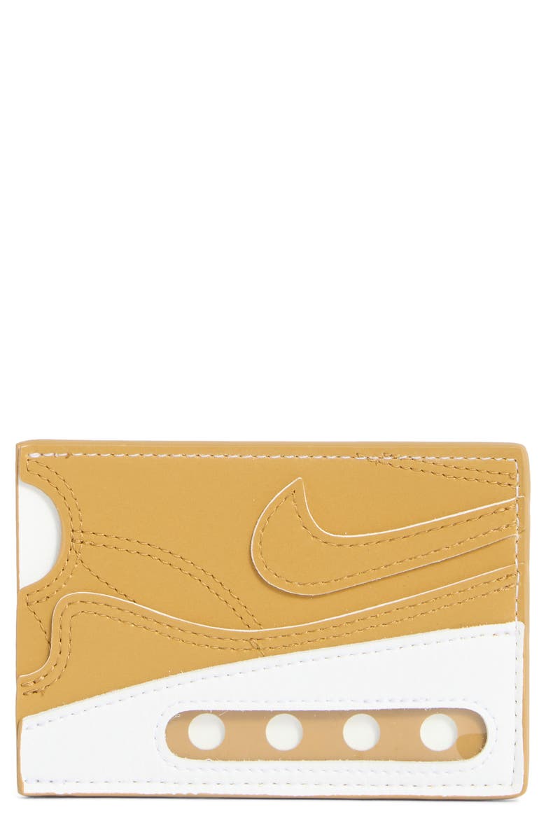 Nike Icon Air Max 90 Card Wallet, Main, color, Wheat/Wheat