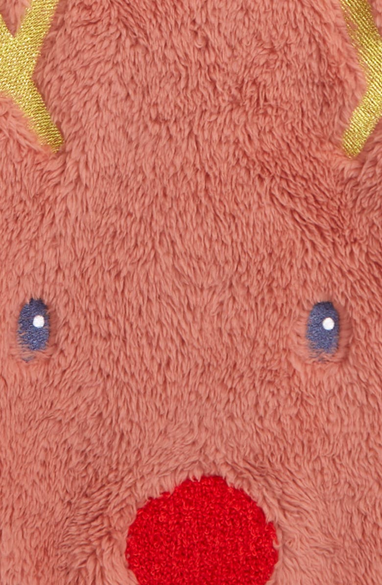 Mini Boden Fluffy Deer Sweatshirt, Alternate, color, 