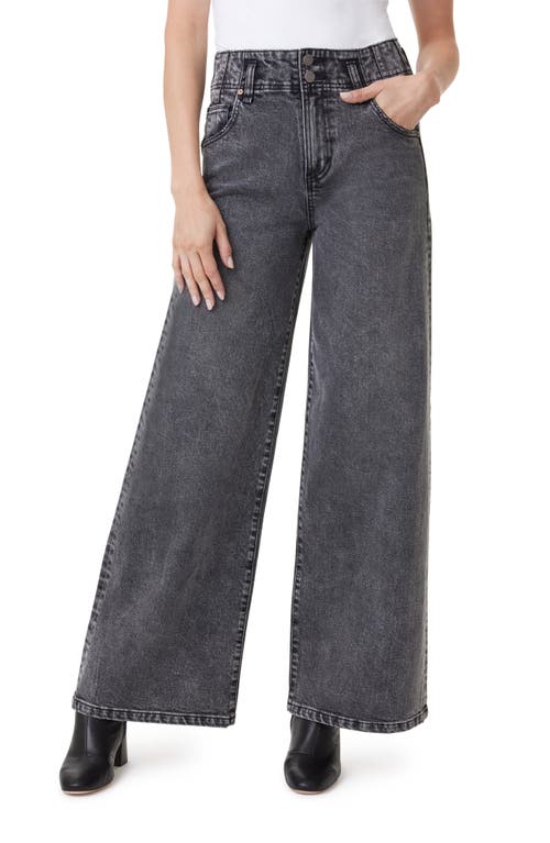 Habitual Extended Wide Leg Jeans in Steel Grey 