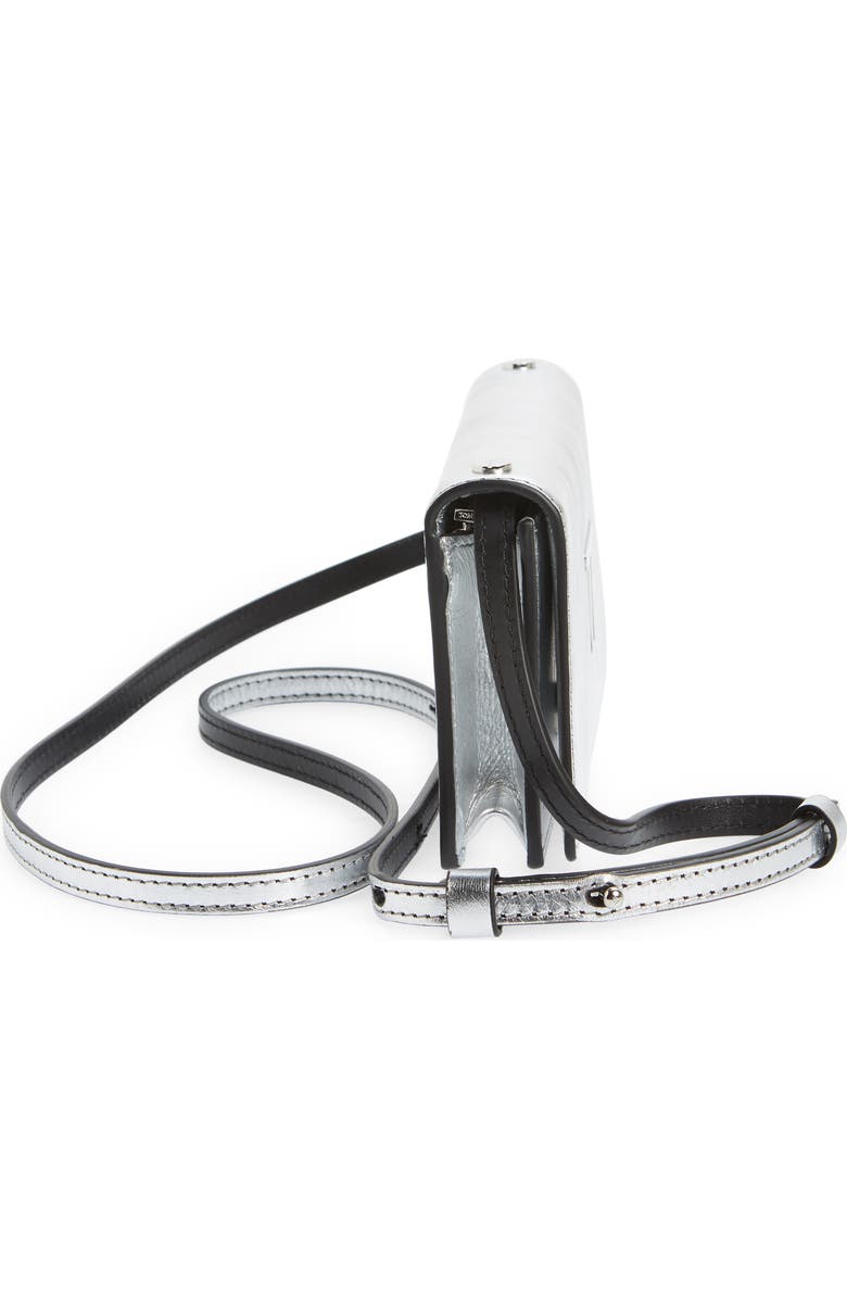 TOM FORD Mini Metallic Leather Crossbody Bag, Alternate, color,