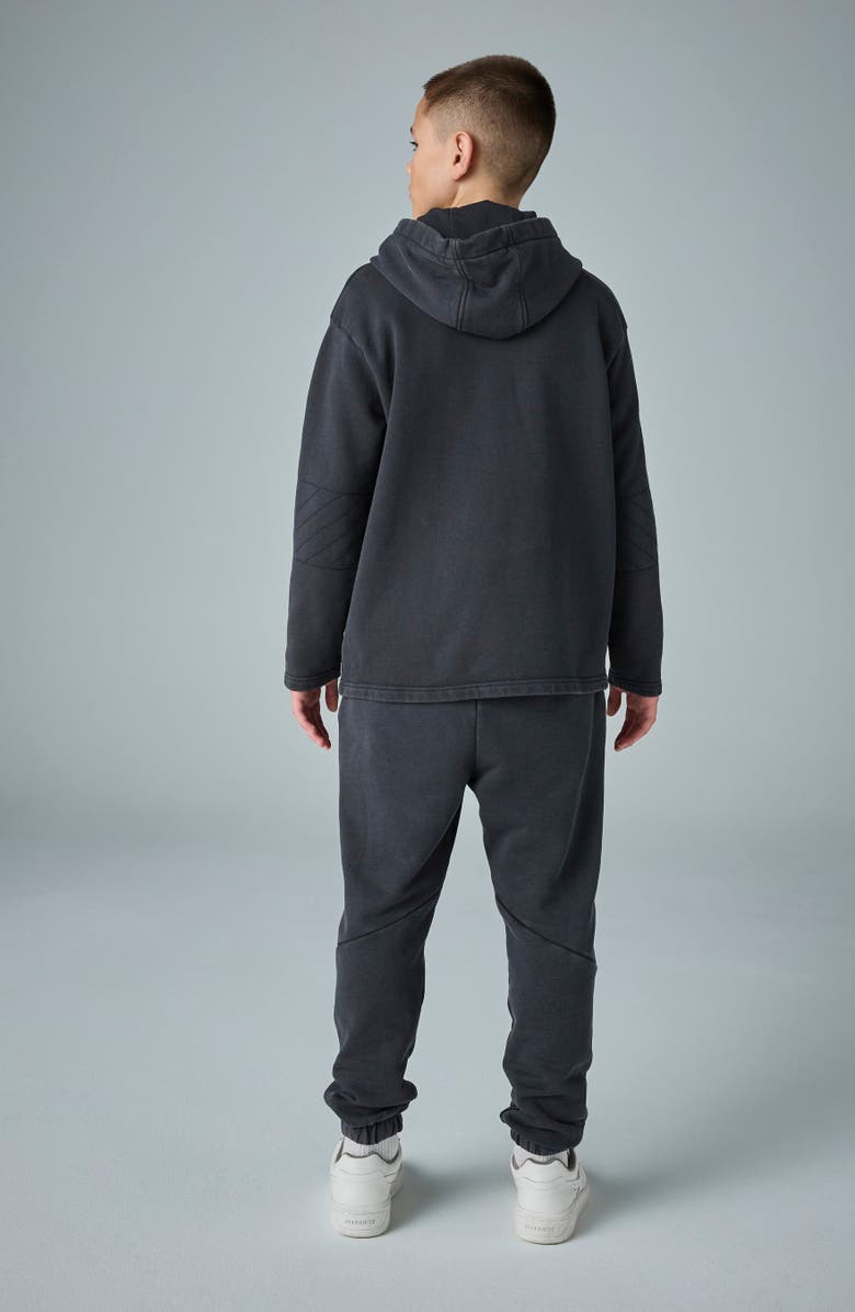 smALLSAINTS by ALLSAINTS Kids' Acid Wash Hoodie & Sweatpants Set, Alternate, color, Grey