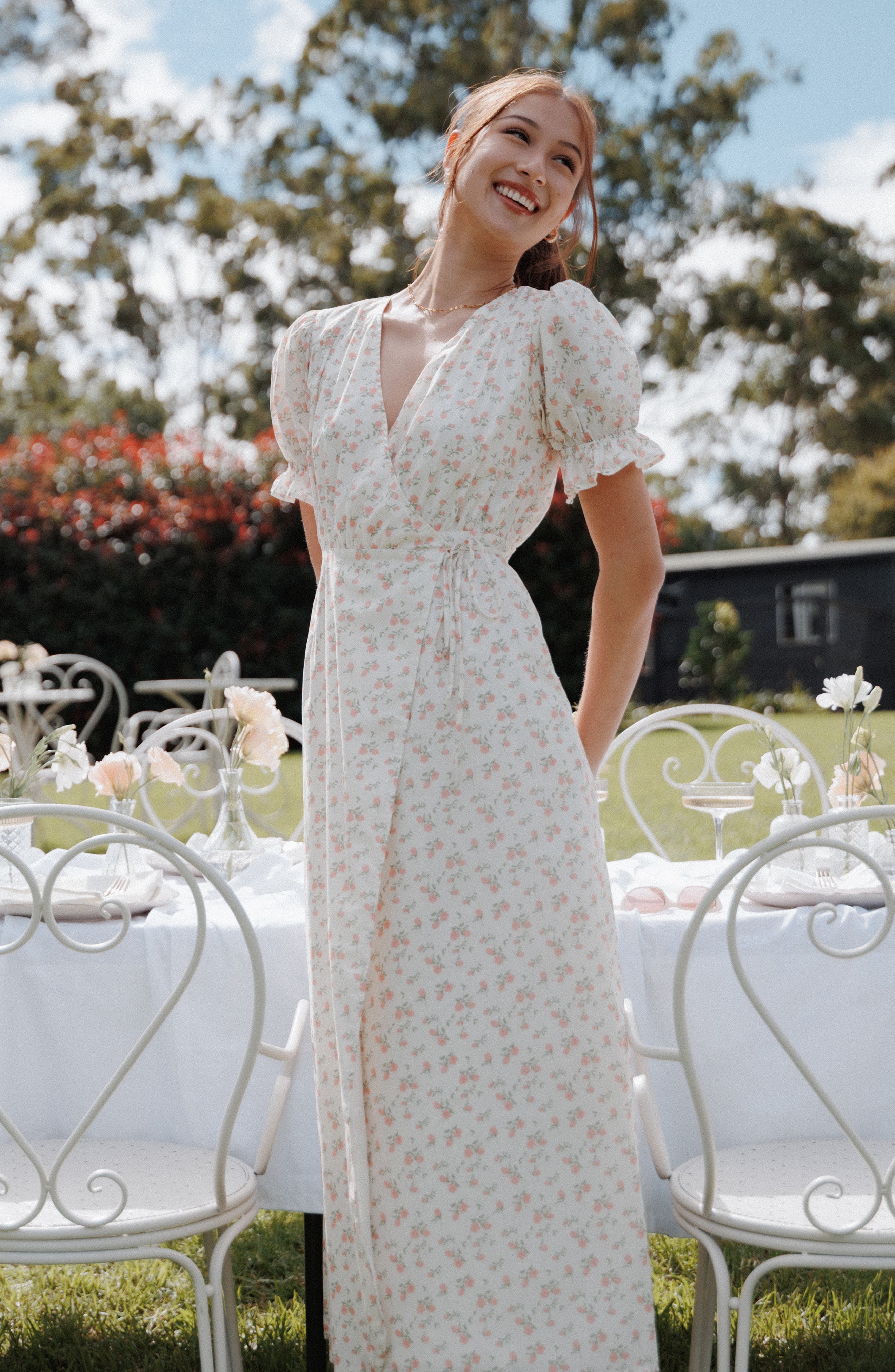 Mabella Cotton Midi Dress - image 2