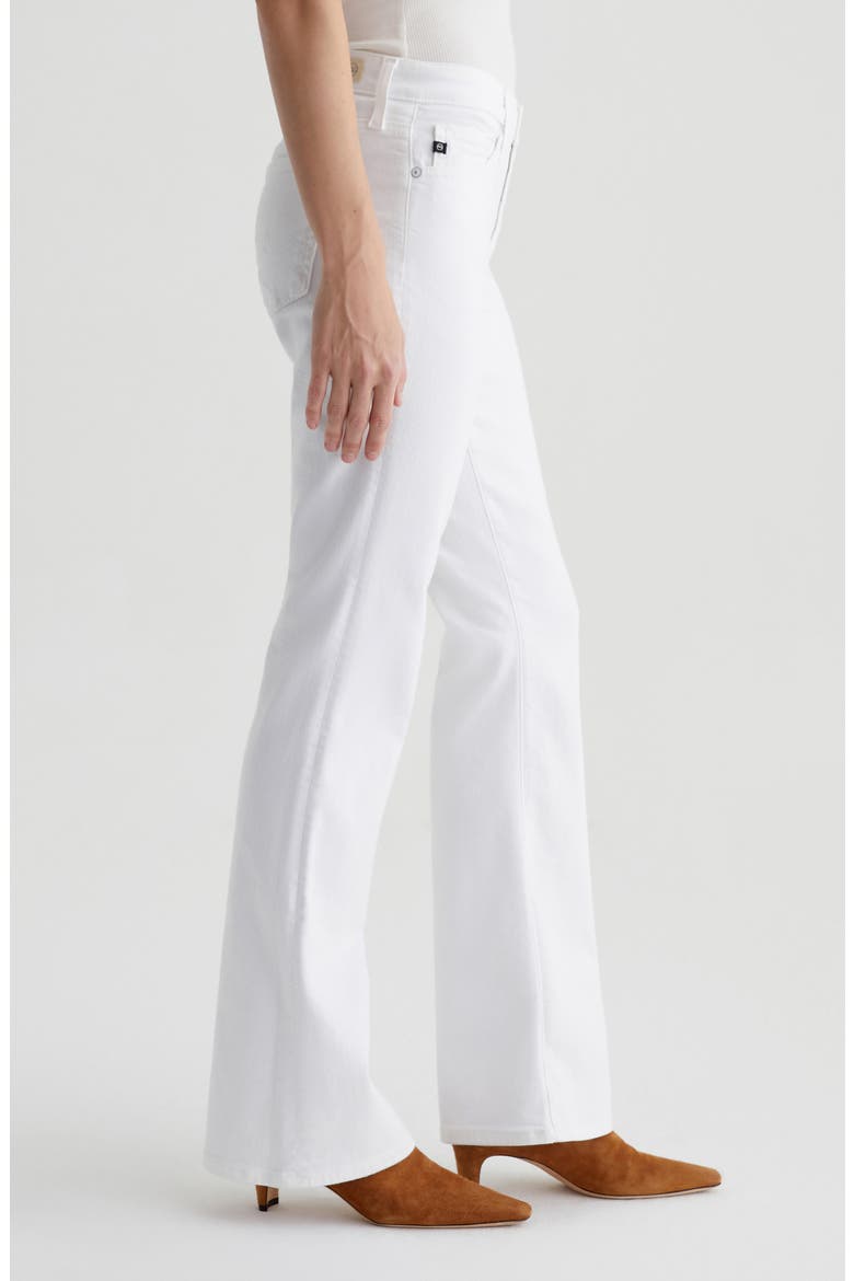 Angel Low Rise Bootcut Jeans, Alternate, color, GALLERY WHITE