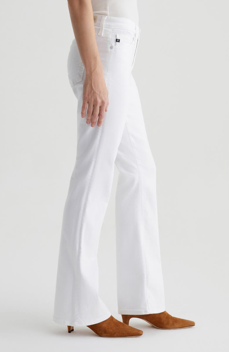 AG Angel Low Rise Bootcut Jeans, Alternate, color, Gallery White