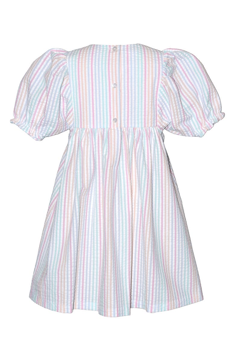 Iris & Ivy Kids' Seersucker Bunny Dress, Alternate, color, Multi