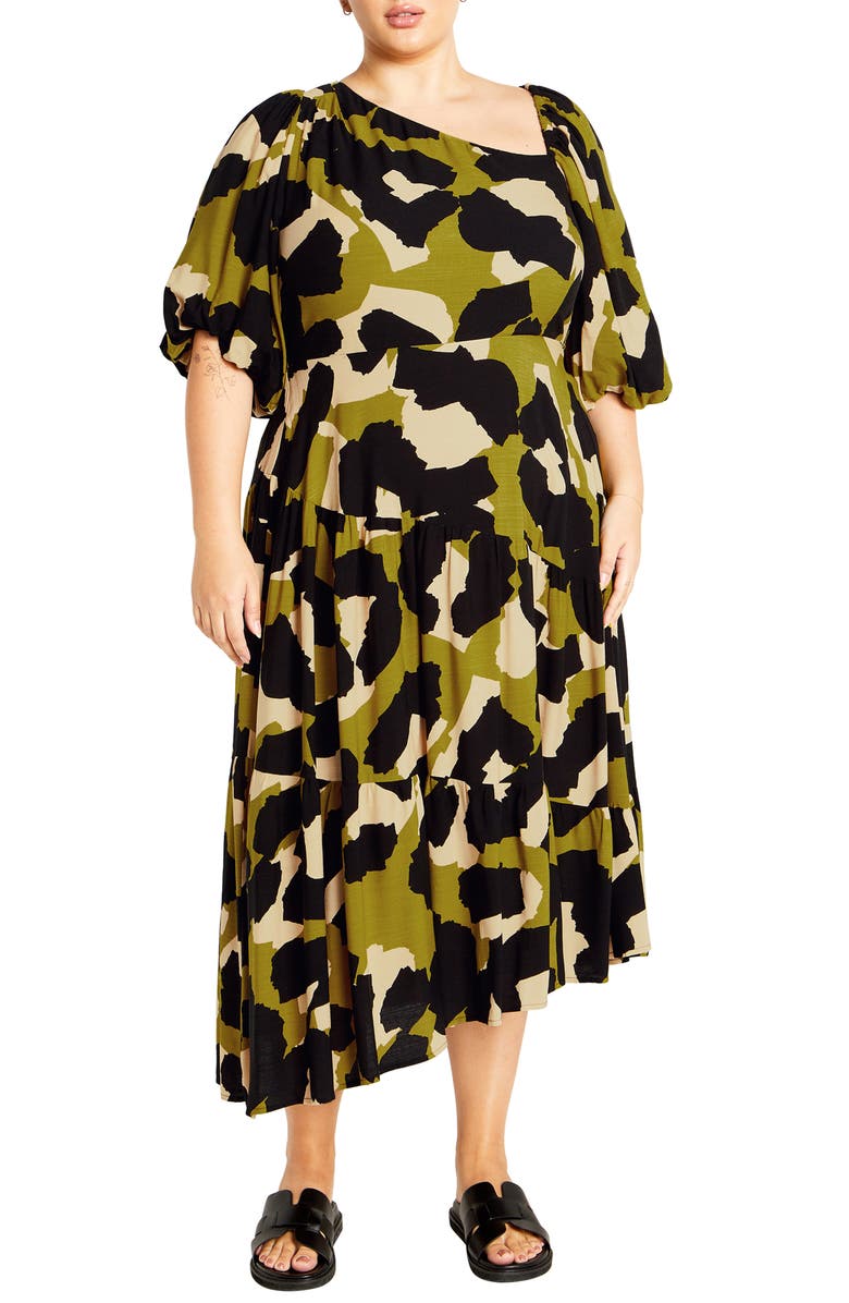 City Chic Aria Dress, Main, color, 