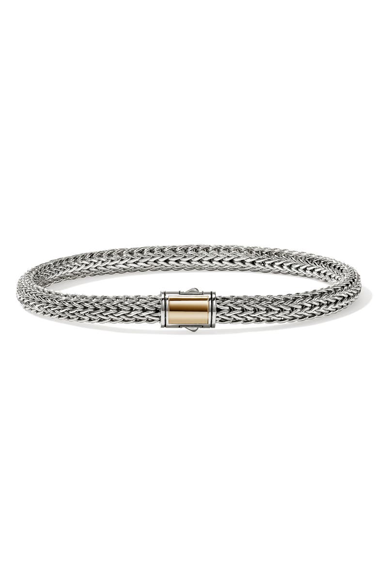 John Hardy Icon Bracelet, 5mm, Main, color, Silver And Gold