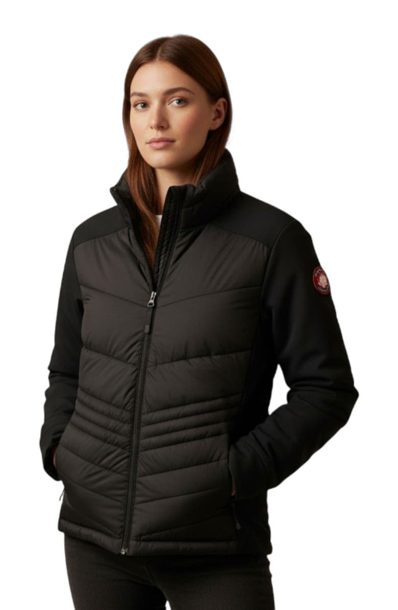 CANADA WEATHER GEAR Women's Hybrid Puffer Jacket, Main, color, 