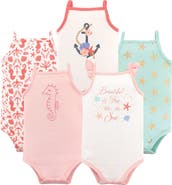Hudson Baby Soft Cotton Sleeveless Infant Bodysuits