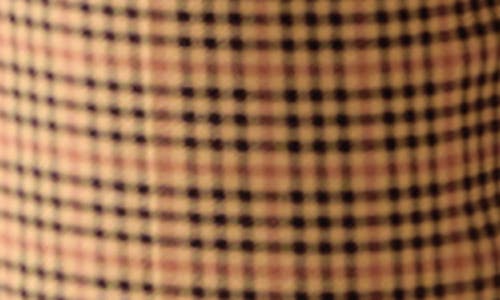 Lk Bennett Amber Plaid Crop Pants In Multi