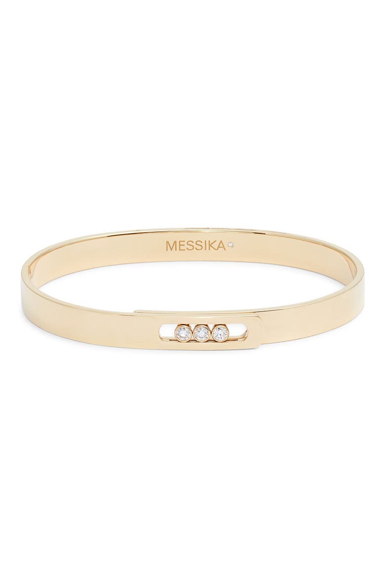 Move Noa Diamond Bangle Bracelet, Main, color, YELLOW GOLD