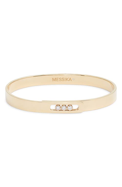 Messika Move Noa Diamond Bangle Bracelet In Yellow Gold
