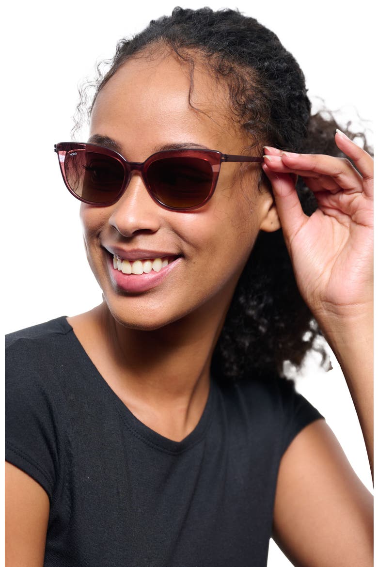 469 Sunglasses, Alternate, color, Dark Rose