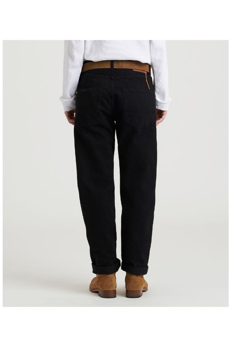 965 John Japan Selvedge 12.4oz 5-Pocket Regular Fit, Alternate, color, BLACK