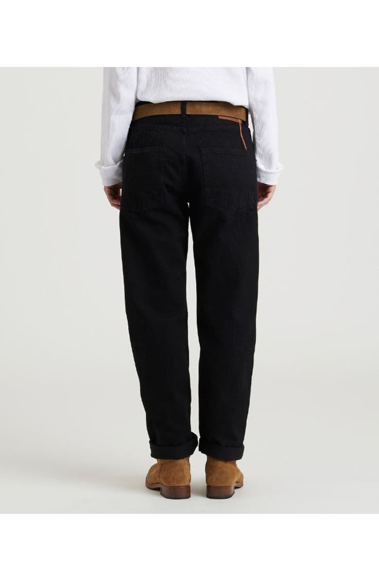 Fortela 965 John Japan Selvedge 12.4oz 5-Pocket Regular Fit, Alternate, color, Black