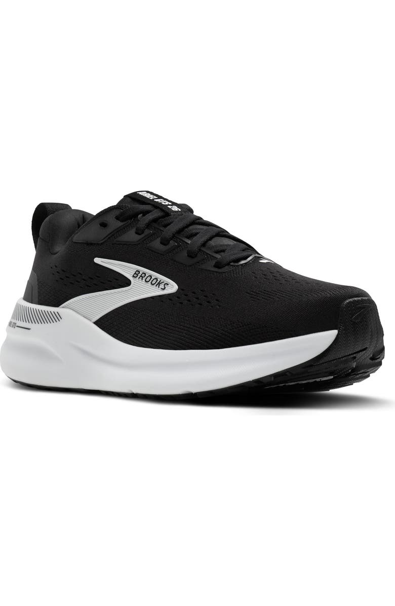 Brooks Ariel GTS 26 Running Shoe, Main, color, Black/ Grey/ White