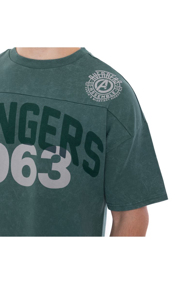 Short Sleeve T-Shirt, Alternate, color, Teal Mineral Wash