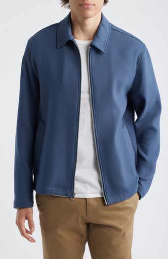 Cotton Blend Zip Jacket