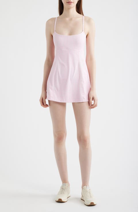 Vivianna Gingham Minidress