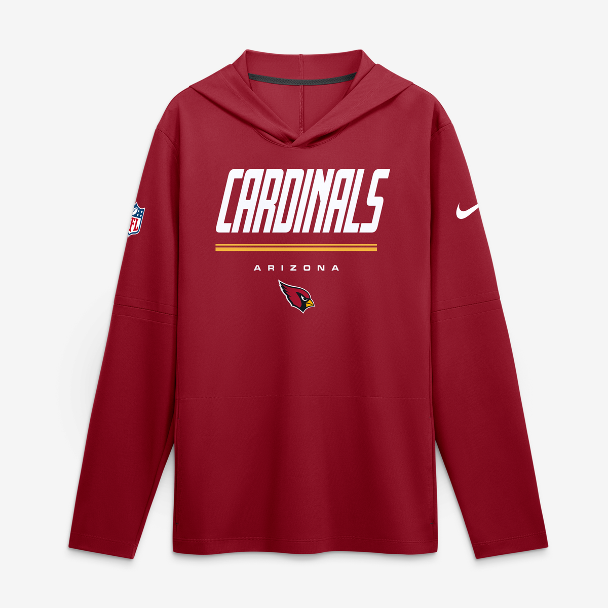 Nike Men's Nike Cardinal Arizona Cardinals Sideline Game On Lightweight ...