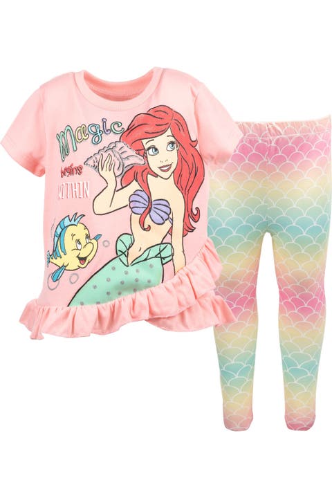 Frozen Queen Elsa 2-Piece T-Shirt and Leggings Set