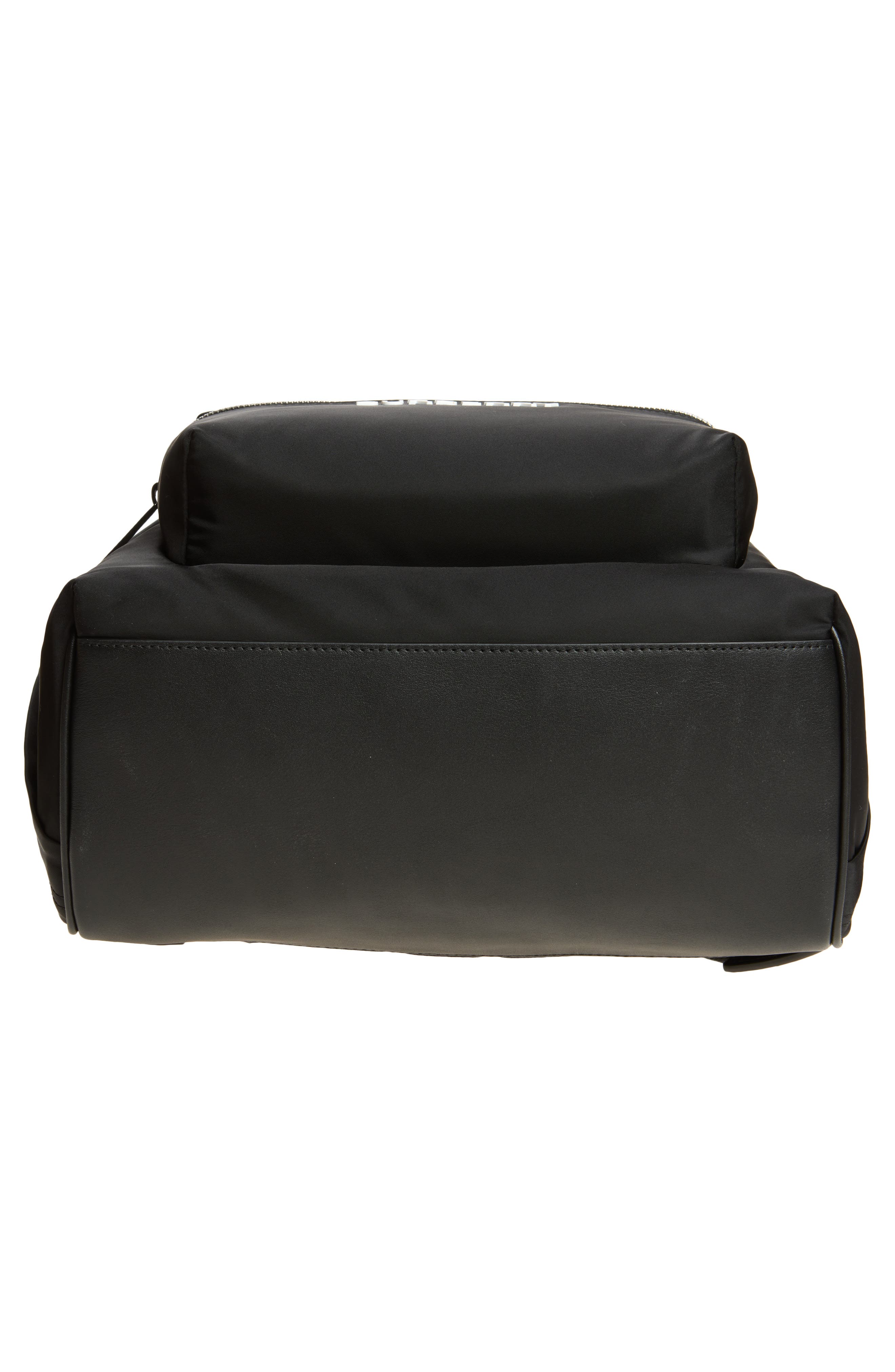 Jett Logo Nylon Backpack, Alternate, color, BLACK