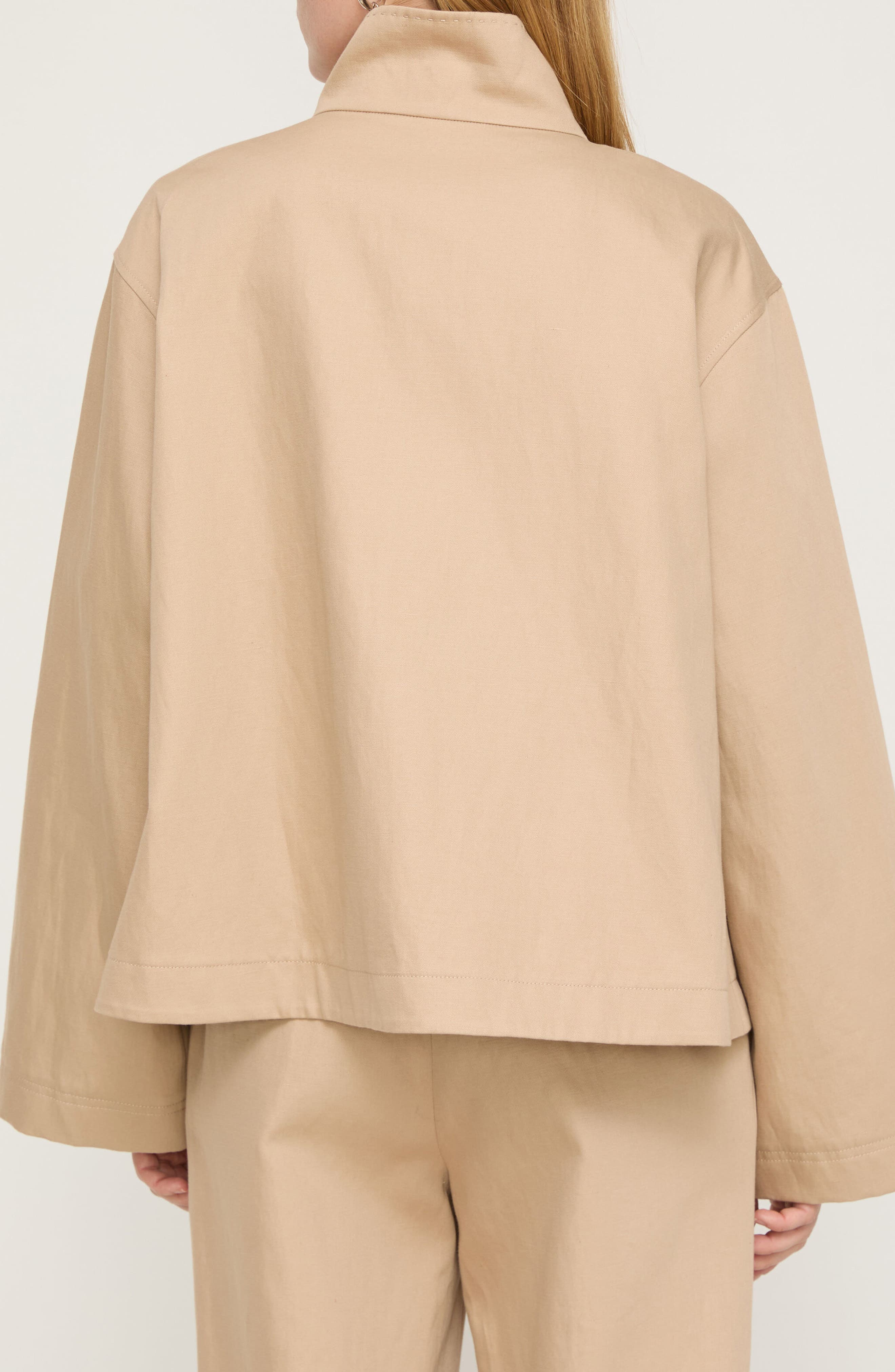 Cotton & Linen Cargo Jacket - image 2
