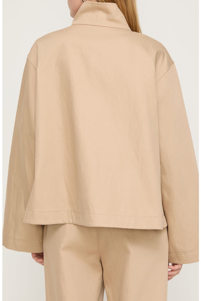 Cotton & Linen Cargo Jacket, Alternate, color, NATURAL
