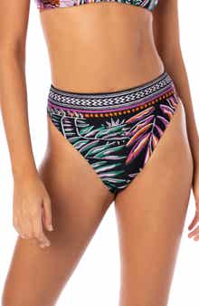 Maaji Jaguar Jungle Sully High Waist Bikini Bottoms