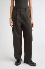 Max Mara Enigma Pleated Cargo Pants