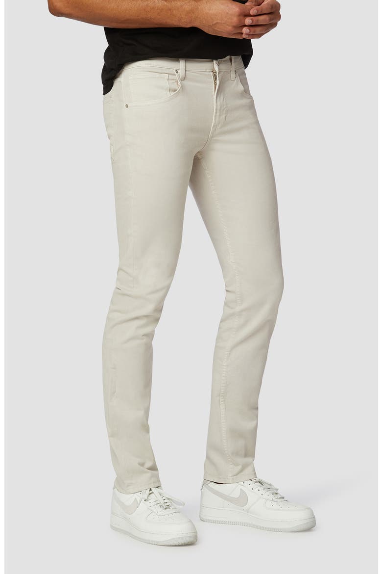 Blake Stretch Twill Slim Straight Fit Pants, Alternate, color, LT ASH