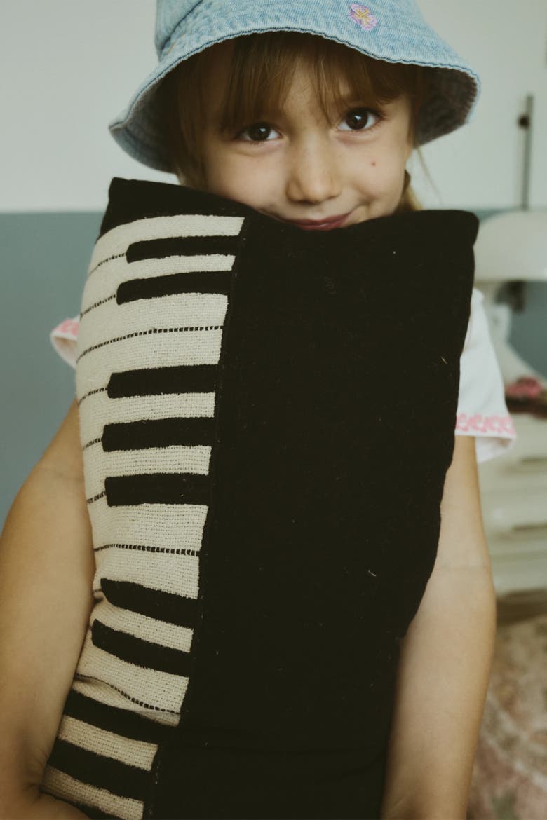 Cushion Piano, Alternate, color, Black, Natural